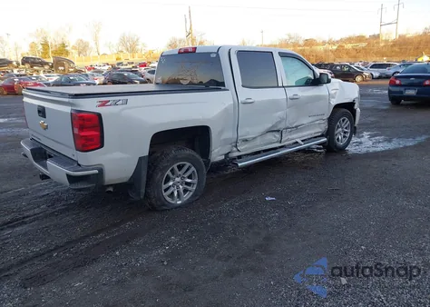 2018 Chevrolet Silverado 1500 2Lt из США, поврежденный, VIN 3GCUKREC1JG363553